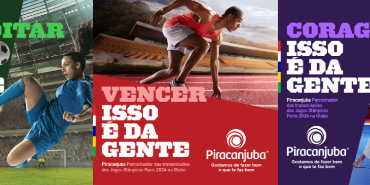 Piracanjuba patrocina jogos Olímpicos Paris 2024