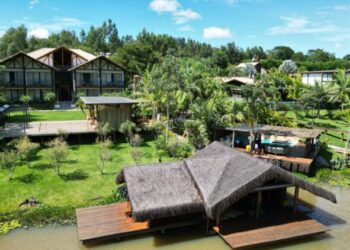 Villa Erva Docce oferece refúgio de luxo em Goiás