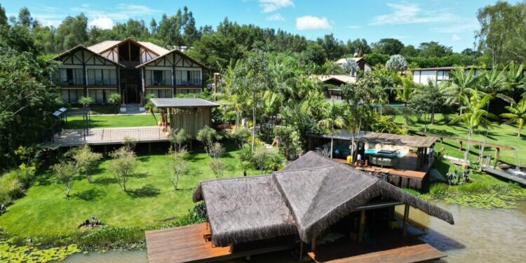 Villa Erva Docce oferece refúgio de luxo em Goiás