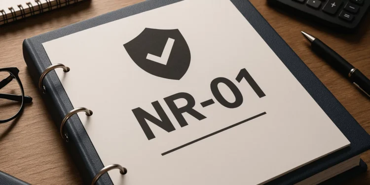 NR-01 atualizada. Em vigor a partir de maio/2026