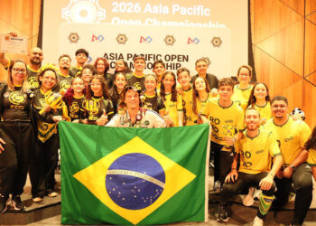 Equipe do Sesi Goiás vence torneio internacional de robótica na Austrália