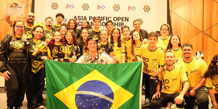 Equipe do Sesi Goiás vence torneio internacional de robótica na Austrália