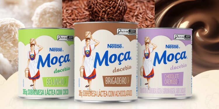 Grupo Piracanjuba e Nestlé relançam Linha Moça Doceria