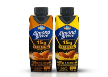 Almond Breeze lança bebida proteica vegetal com 15g de proteína